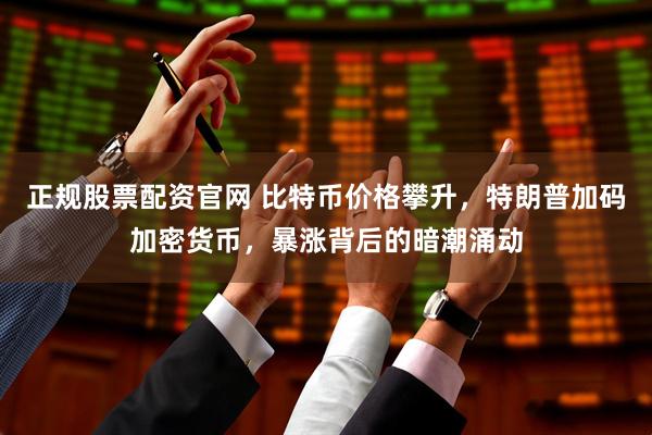正规股票配资官网 比特币价格攀升，特朗普加码加密货币，暴涨背后的暗潮涌动